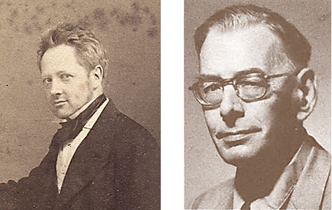 Left: J. Heemskerk, Chair of the Constitutional Committee 1883-1885. Source: PDC. Right: A.M. Donner, five times member and Chair of the Constitutional Committees 1950-1971. Source: PDC