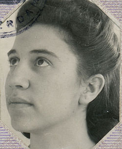 Portret van Betje Wery